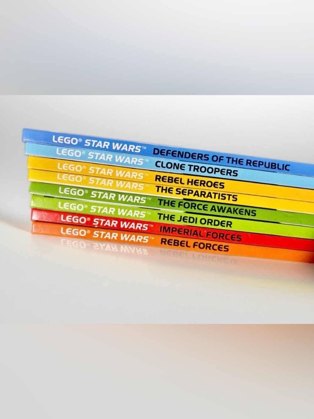 *New* LEGO Star Wars 8 book set